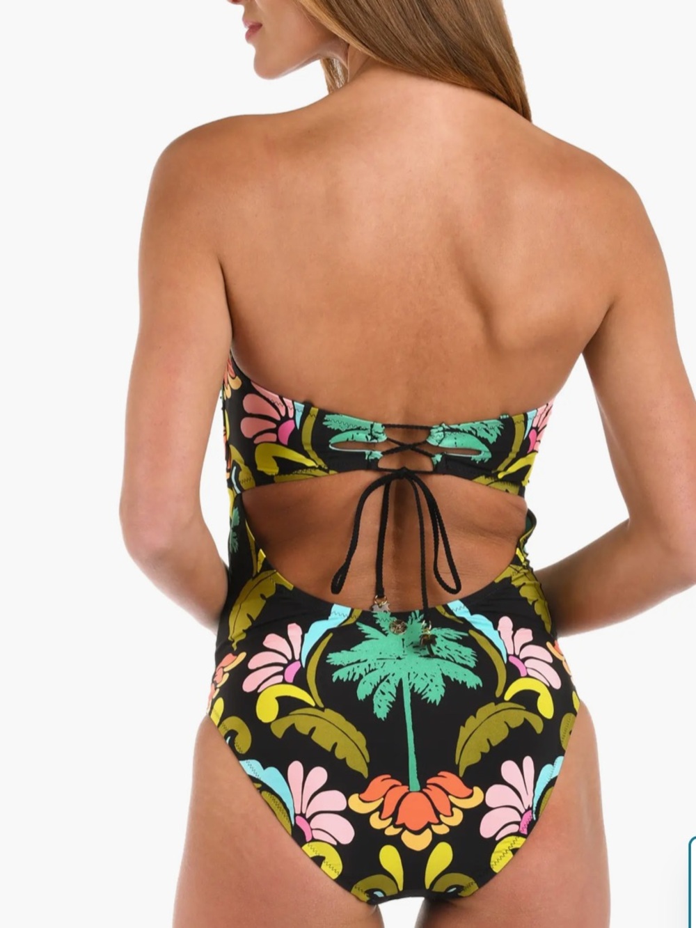 Mirage Bandeau One-Piece Swimsuit - Picture 4 of 13
